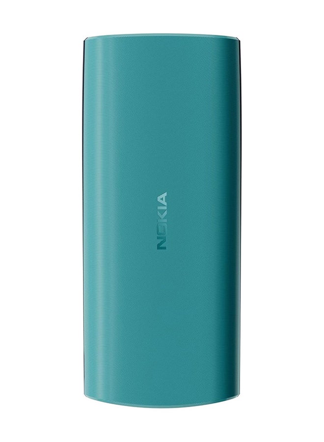 NOKIA Renewed - 105 Single SIM Keypad Phone Cyan - International Version - Image 2