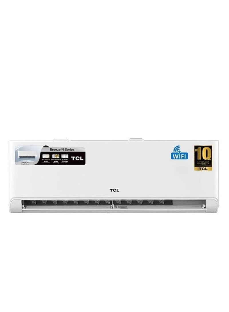TCL Breeze N 1.5 Ton Split Air Conditioner 18400 BTU  Wi-Fi Cooling Only TAC-18CSU/TPCI21 White - Image 4