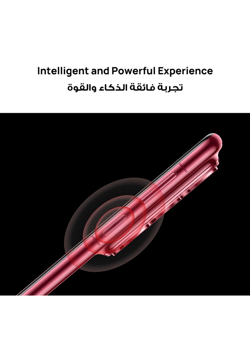 Pura 80 Pro Dual SIM Glazed Red 12GB RAM 512GB + Huawei Watch GT5 + 15 months Huawei Care+ - Middle East Version