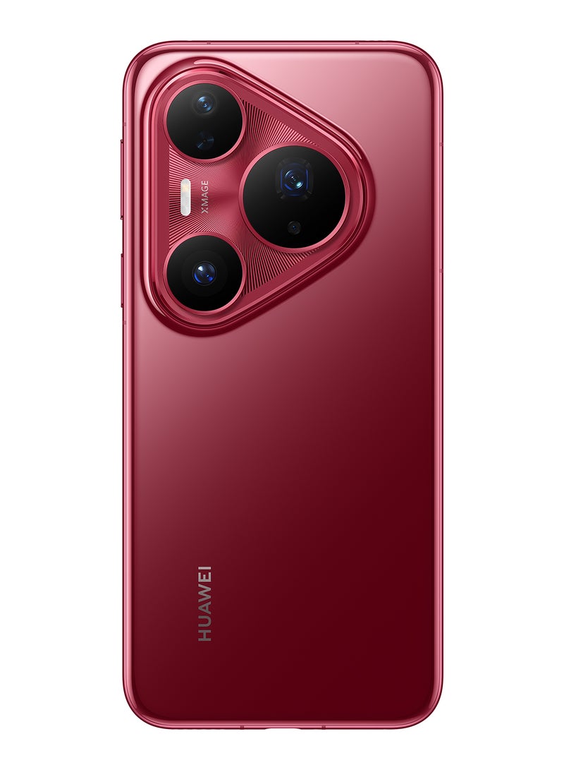 Pura 80 Pro Dual SIM Glazed Red 12GB RAM 512GB + Huawei Watch GT5 + 15 months Huawei Care+ - Middle East Version