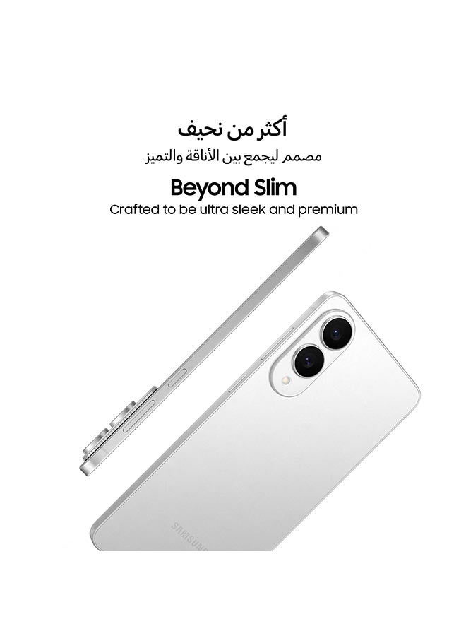 سامسونج هاتف جالاكسي S25 إيدج AI ثنائي الشريحة 5G تيتانيوم أزرق جليدي 12 جيجابايت RAM 256 جيجابايت - النسخة الدولية - Image 5