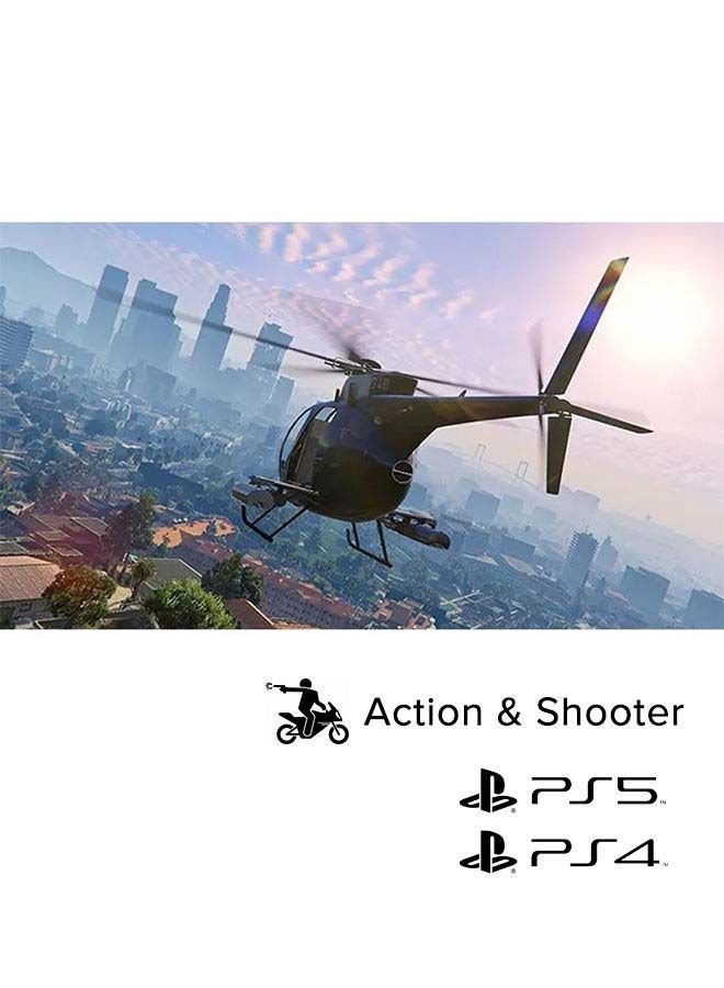 روك ستار جيمز Grand Theft Auto V - Action And Shooter - PlayStation 4 (PS4) - Image 2