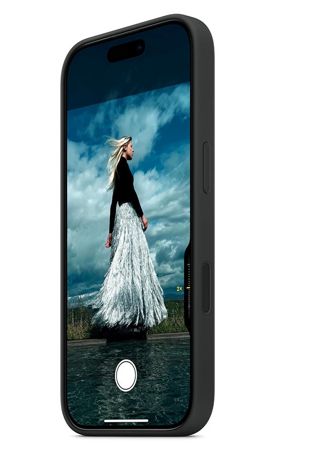 ابل  Apple iPhone 16 Pro Max Silicone Case with MagSafe ​​​​​​​ Aquamarine - Image 5