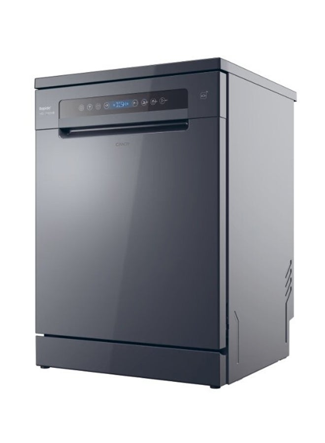 CANDY Rapido Free Standing Dishwasher ,15 Places Setting , Advanced Remote Control CF 5C6F0A-19 Anthracite - Image 4