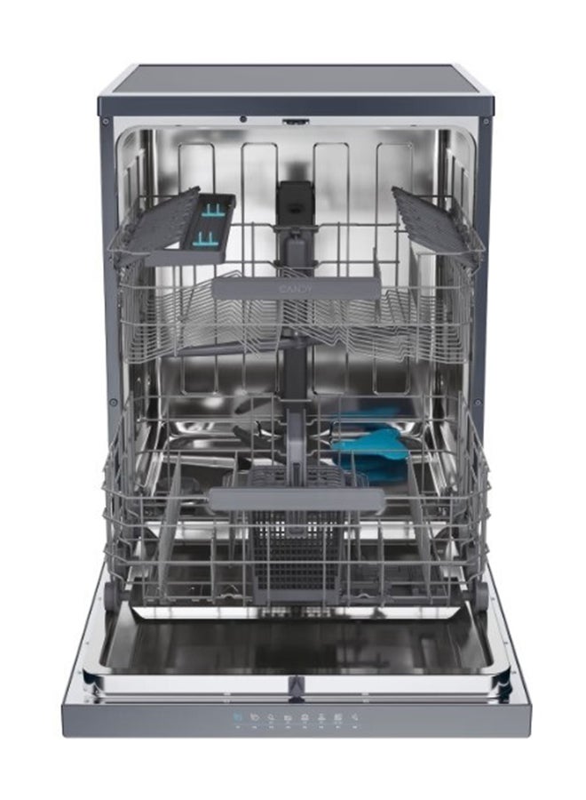 CANDY Rapido Free Standing Dishwasher ,15 Places Setting , Advanced Remote Control CF 5C6F0A-19 Anthracite - Image 3