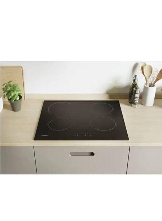 كاندي 60 Cm Built In 4 Zone Ceramic Hob OCDJ642K Black  - Image 2
