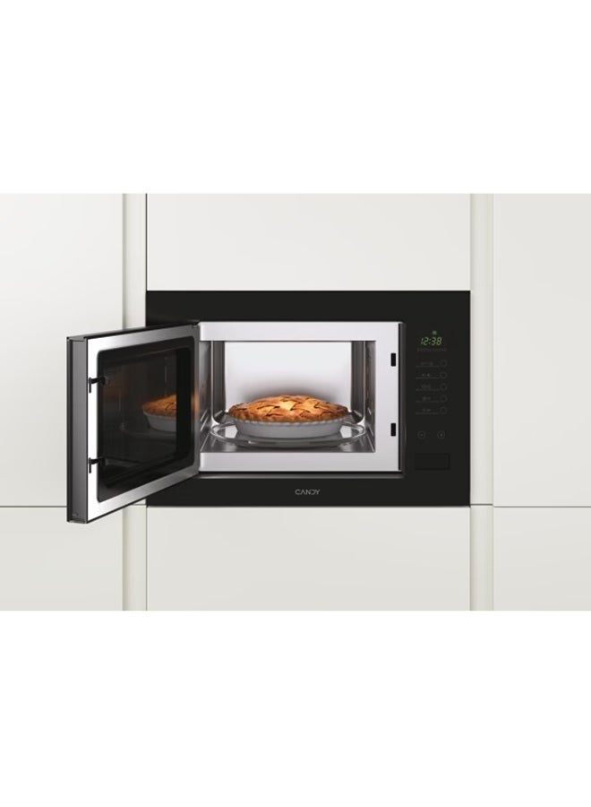 كاندي 25 Liter Built-in Microwave Oven Grill function MICG25GDFNGCC Black  - Image 2