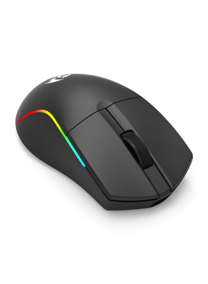 REDRAGON M816-PRO Wireless Gaming Mouse, 26K DPI Tri-Mode 61G Ultra-Light Mouse Gaming, RGB, 6 Full Programmable Buttons Mice, Software Support, 200Hrs Long Battery Life for PC, Mac - Image 3