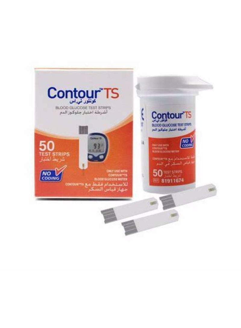 كونتور تي إس Set of 3 Packs TS Blood Glucose Test Strips of 150pcs  - Image 2