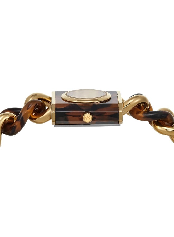 مايكل كورس ساعة سلسلة قفل متعددة من الفولاذ المقاوم للصدأ MK4808 - Image 3