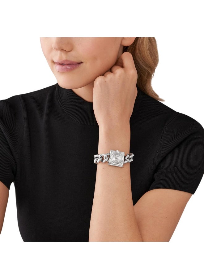 Michael Kors Women's Chain Lock Three-Hand Watch MK4718 - Image 5