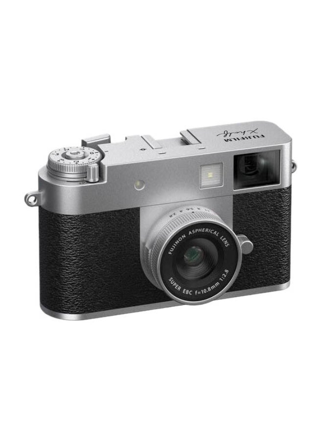 فوجي فيلم كاميرا رقمية X-Half فضية - Image 4