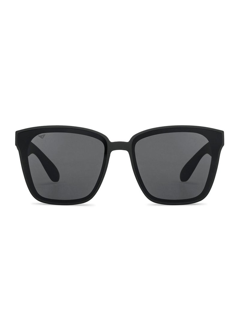 VINCENT CHASE Vincent Chase By Lenskart | Havana Full Rim Square Branded Latest and Stylish Sunglasses | Polarized and 100% UV Protected | For Men & Women | Large | VC S14526  - Image 1