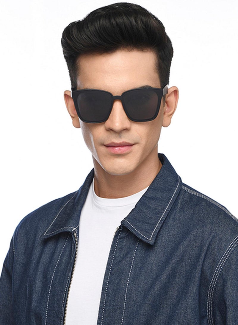 VINCENT CHASE Vincent Chase By Lenskart | Havana Full Rim Square Branded Latest and Stylish Sunglasses | Polarized and 100% UV Protected | For Men & Women | Large | VC S14526  - Image 3