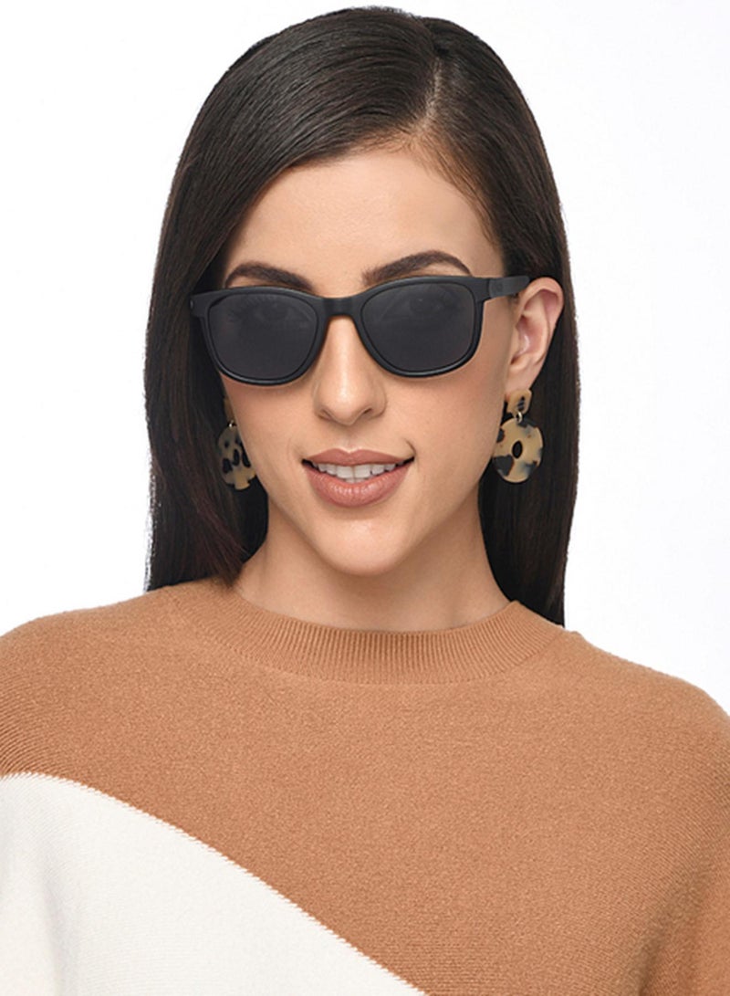 VINCENT CHASE Vincent Chase By Lenskart | Full Rim Square Branded Latest and Stylish Sunglasses | Polarized and 100% UV Protected | Men & Women | Medium | LA S13166  - Image 4