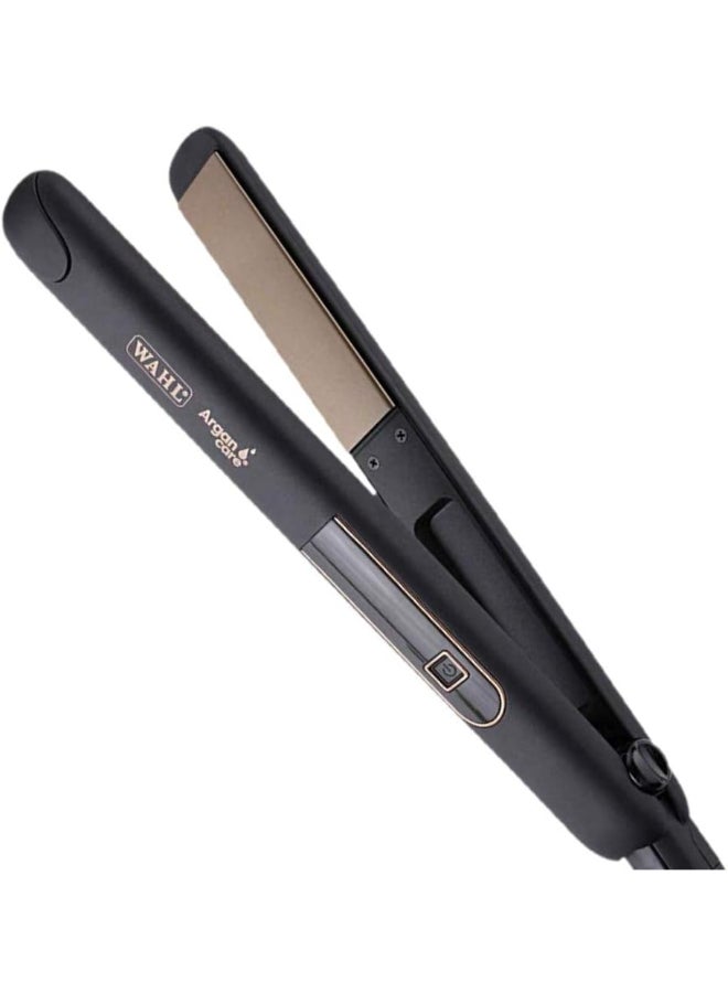 وال مستقيم الشعر ومجعد الشعر من برو شاين للعناية بالأركان | ألواح سيراميك مشبعة بزيت الأركان | لمعة مضادة للتجاعيد | شاشة LED | 180°C–230°C | إيقاف تشغيل تلقائي | سلك احترافي بطول 3م – 05316-027 - Image 1