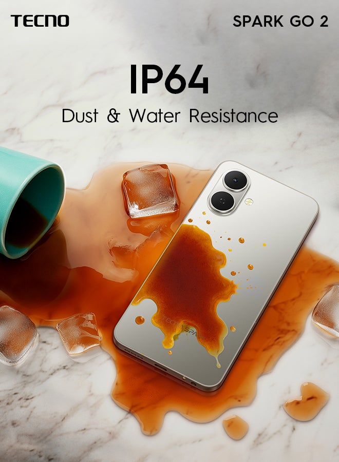 تكنو سبارك جو 2 ثنائي الشريحة أسود حبر 4 جيجابايت رام 128 جيجابايت 4G - نسخة الشرق الأوسط - Image 4