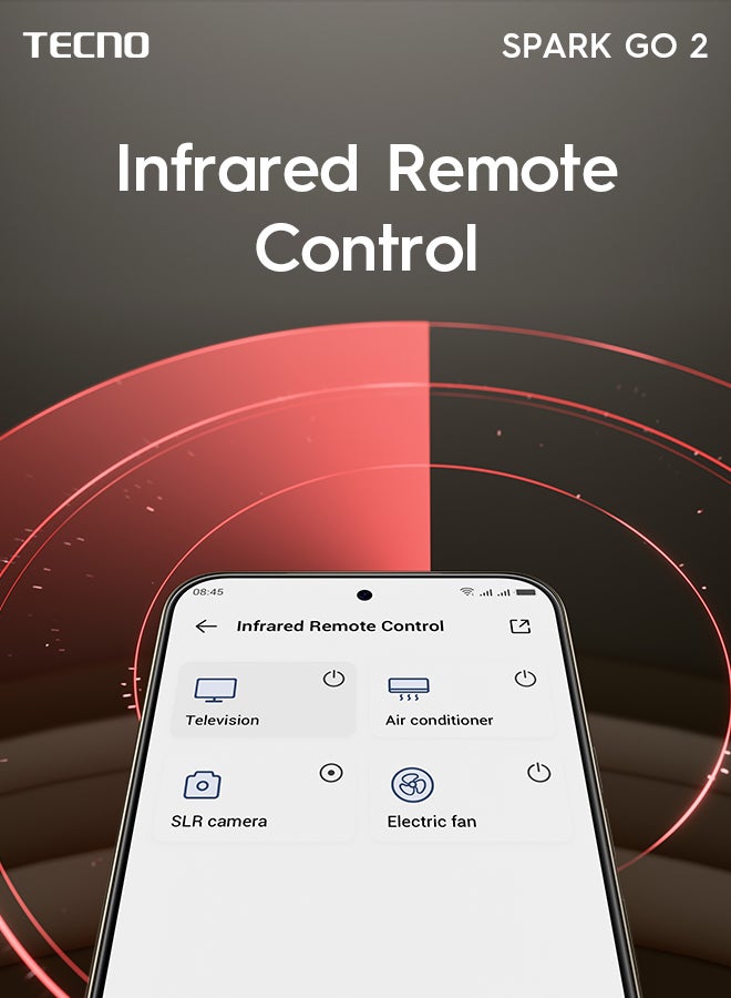 تكنو سبارك جو 2 ثنائي الشريحة أسود حبر 4 جيجابايت رام 128 جيجابايت 4G - نسخة الشرق الأوسط - Image 5