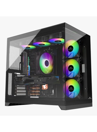 Cube Pro Gaming PC With Intel Core i5-14400F Processor/16GB DDR5 RAM/1TB SSD/8GB Nvidia GeForce  RTX 5060 Graphics/ Black - pnsku/N70191656V/45/_/1751959923/2c1a53d5-5b81-41a6-8ff8-50970cdfa50f