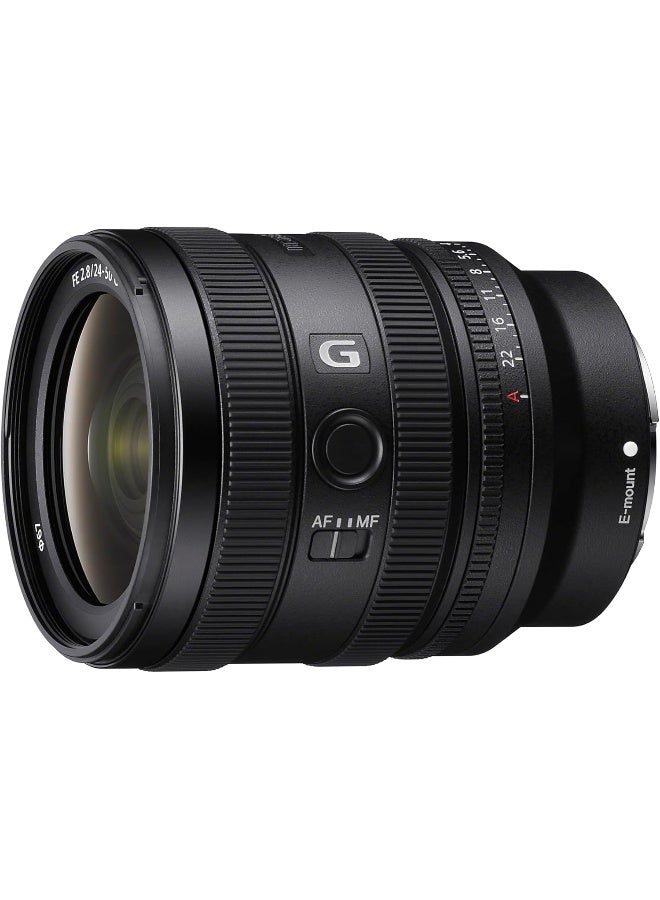 سوني FE 24-50mm f/2.8 G Standard Zoom Lens (Model: SEL2450G) black - Image 1
