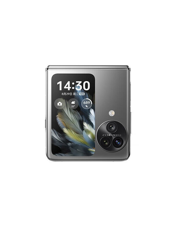 OPPO Find N3 Flip 5G 6.8-Inch 16GB+512GB AMOLED Folded Flexible Screen Dimensity 9200 Octa Core 44W SUPERVOOC NFC - Black - Image 4