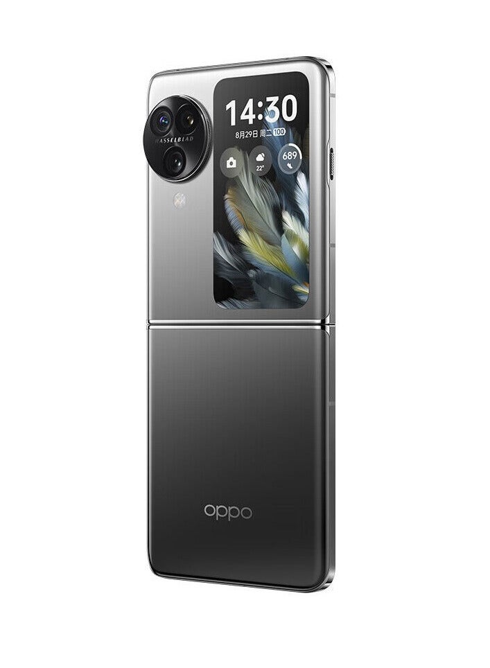 OPPO Find N3 Flip 5G 6.8-Inch 16GB+512GB AMOLED Folded Flexible Screen Dimensity 9200 Octa Core 44W SUPERVOOC NFC - Black - Image 5