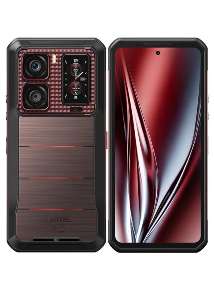 أوكيتل WP300 5G Rugged Phone 6.8-Inch 16000mAh Battery 108MP Android 15(12GB+512GB NFC) - Red - Image 1