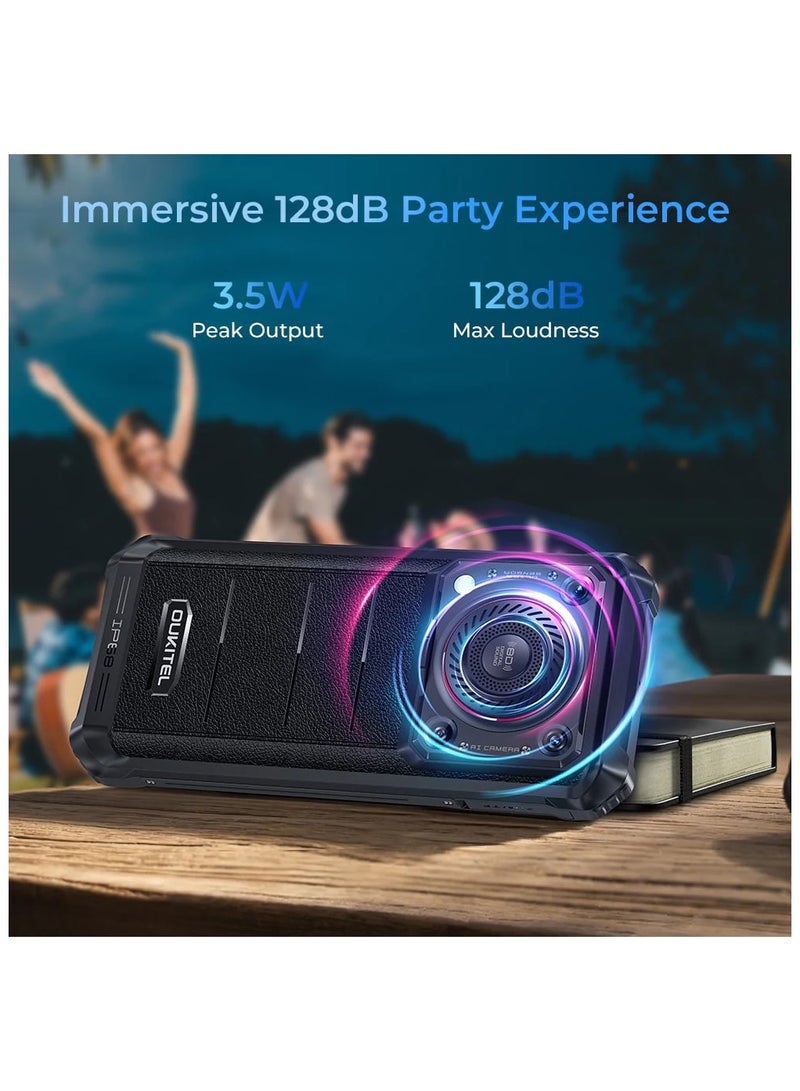 أوكيتل WP36 Rugged Phone 10600mAh Battery 8D Sound Triple-Cam 16GB+128GB MediaTek 8788 - Image 2