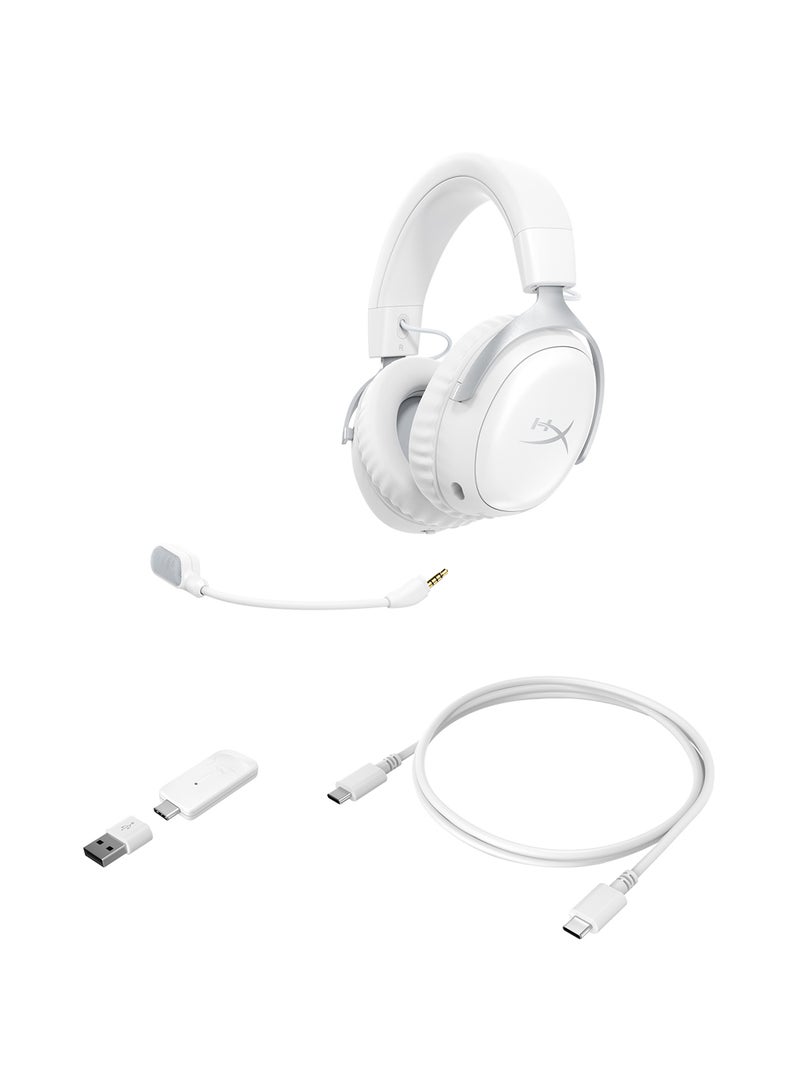 HYPERX Cloud III S Wireless White Gaming Headset  - Image 2