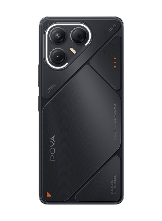 TECNO Pova 7  Dual SIM Geek Black 8GB 256GB  5G  + Free Gifts (Wireless Powerbank + Magnetic Case + Magnetic Card) - Middle East Version  - Image 4