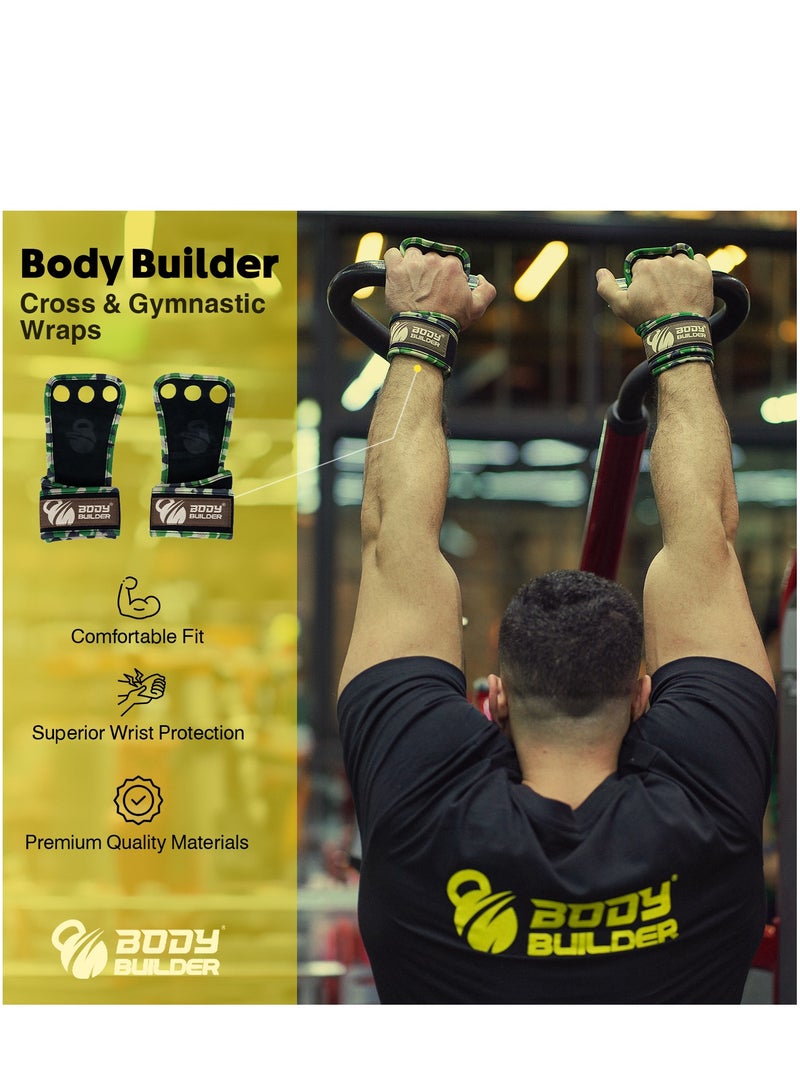 بودي بيلدر Cross & Gymnastic Wraps, 1 Piece Adjustable SizeNone  - Image 2