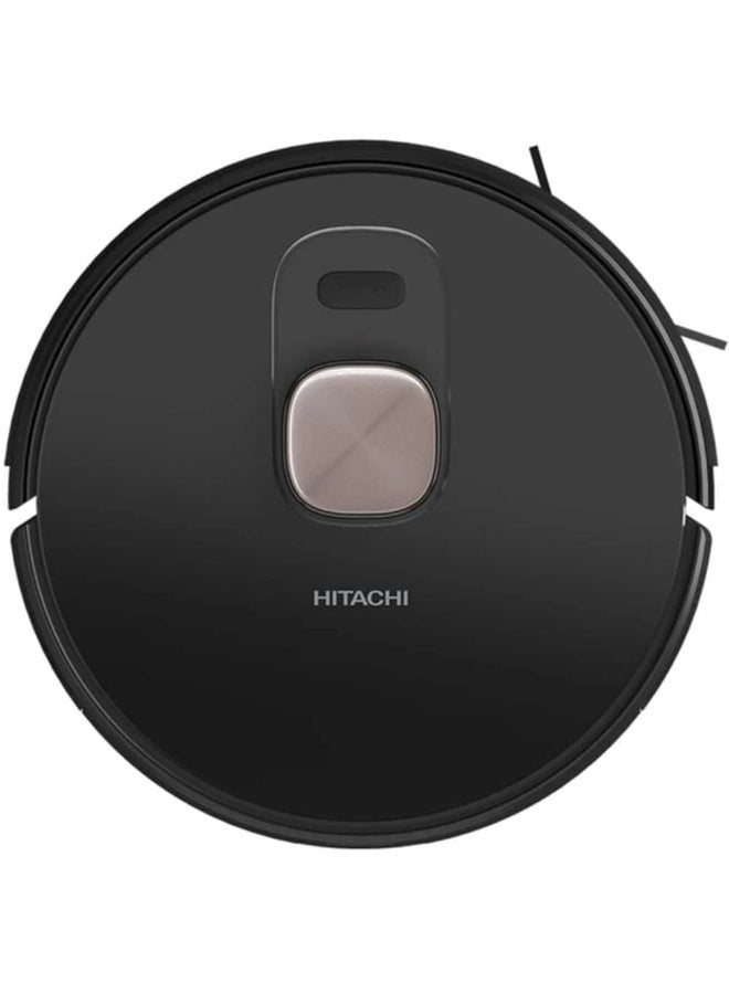 هيتاشي Laser Robot Vacuum with Self-Empty Canister 1 W RV-X20DPBKCG Black - Image 2