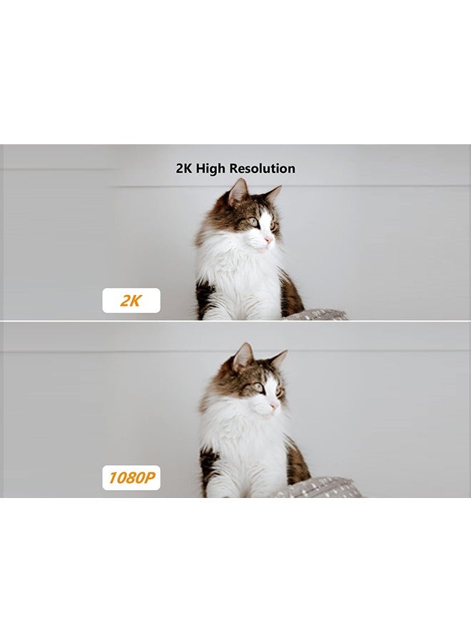 IMOU WiFi Security Camera Indoor 2K (3MP) 360° Camera Connected Smartphone One-Touch Call, Human Detection  - Image 3