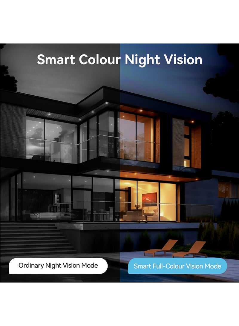 ايمو Security Camera Outdoor with Floodlight and Sound Alarm, 5MP QHD Pan/Tilt, IP66 Human Detection,Active Deterrence, Smart Color Night Vision with Two Way Talk, Cruiser SE+ 5MP  - Image 5