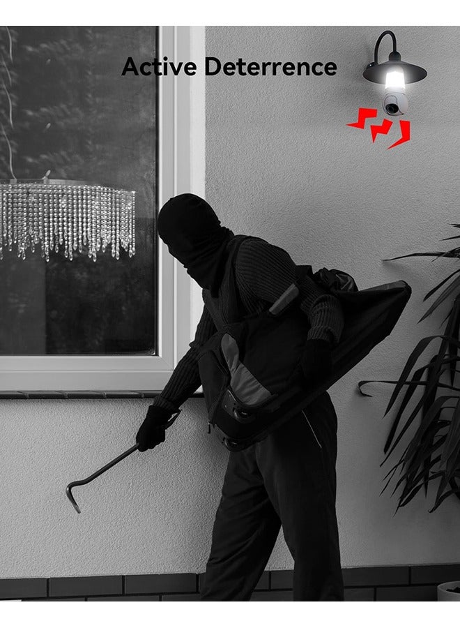 ايمو كاميرا لمبة 2K بدقة 3MP، رؤية ليلية ملونة كاملة، صوت ثنائي الاتجاه، تتبع ذكي، كشف عن البشر والمركبات بالذكاء الاصطناعي، وضع الخصوصية، ردع نشط - Image 5