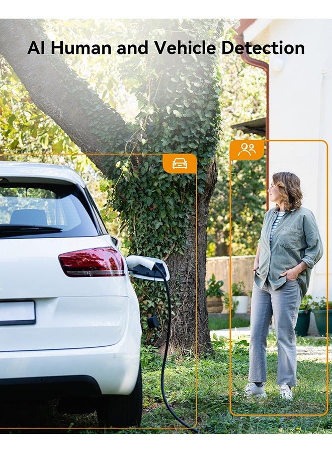 ايمو كاميرا لمبة 2K بدقة 3MP، رؤية ليلية ملونة كاملة، صوت ثنائي الاتجاه، تتبع ذكي، كشف عن البشر والمركبات بالذكاء الاصطناعي، وضع الخصوصية، ردع نشط - Image 2