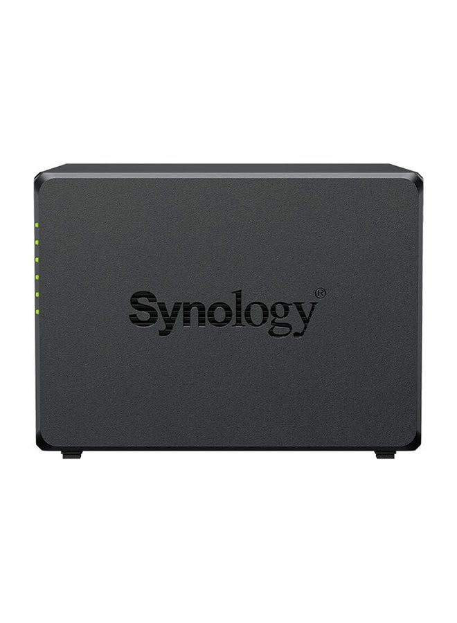سينولوجي DiskStation DS1525+ NAS Enclosure, AMD Ryzen V1500B, 8GB RAM, 5 Drive Bays, 3.5" SATA HDD, 2.5" SATA SSD & M.2 2280 NVMe SSD Support | DS1525+ Black  - Image 4