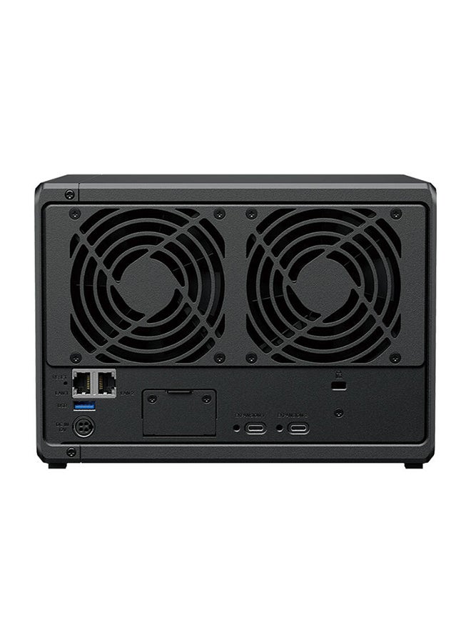 سينولوجي DiskStation DS1525+ NAS Enclosure, AMD Ryzen V1500B, 8GB RAM, 5 Drive Bays, 3.5" SATA HDD, 2.5" SATA SSD & M.2 2280 NVMe SSD Support | DS1525+ Black  - Image 5