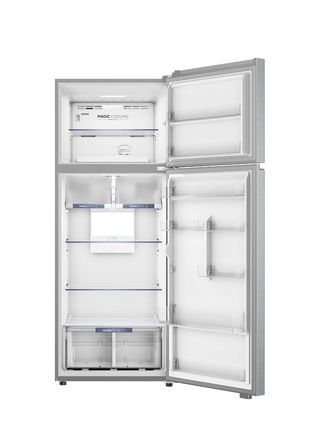 هاير ثلاجة TM، 16.7 قدم مكعب/473 لتر (ثلاجة 13.2 قدم مكعب/374 لتر، فريزر 3.5 قدم مكعب/99 لتر)، عاكس مزدوج (ضاغط ومروحة)، نظام التحكم في الرطوبة، تدفق هواء متعدد، ديود فريش، لا ثلج كلي، تحكم رقمي ذكي، أضواء LED، غاز تبريد R600a - Image 4