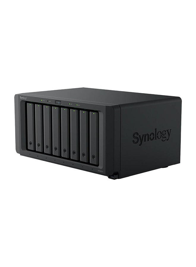 سينولوجي DiskStation DS1825+ NAS Enclosure, AMD Ryzen V1500B, 8GB RAM, 8x Drive Bays, 3.5" SATA HDD, 2.5" SATA SSD, M.2 2280 NVMe SSD Support, 2x 2.5GbE LAN Ports, DS1825+ Black  - Image 2
