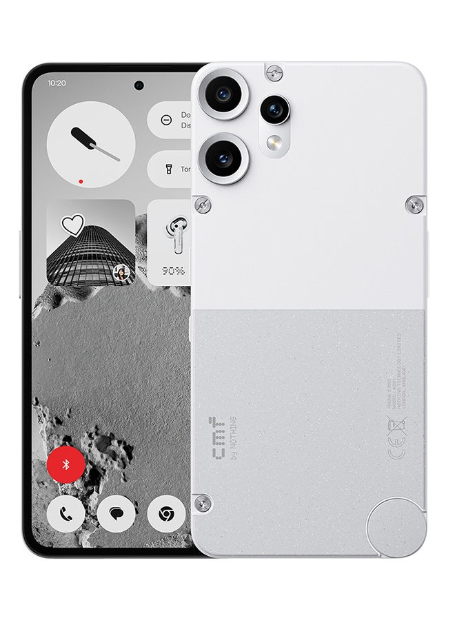 Nothing Phone 2 Pro Dual SIM 5G White 8GB RAM 128GB - Middle East Version - Image 1