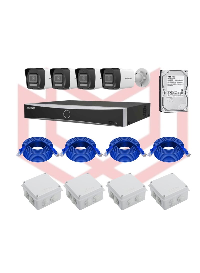 HIKVISION 2MP IP Camera kit  - Image 1