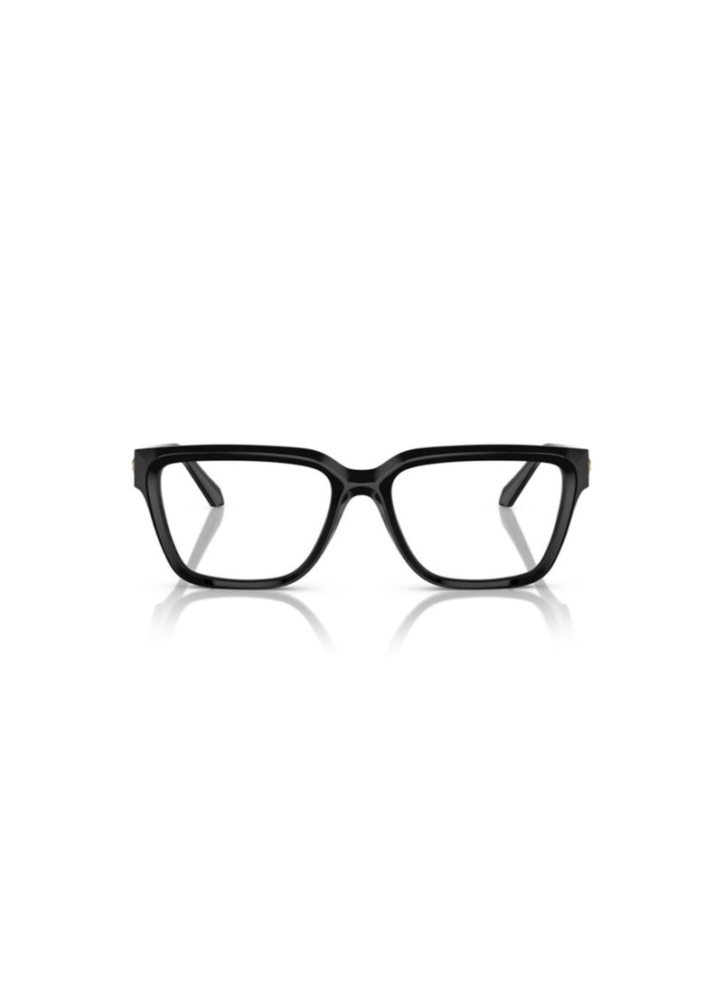 VERSACE Women's Rectangular  Eyeglasses- VE 3357 - Lens Size-55Mm - Black - Image 4