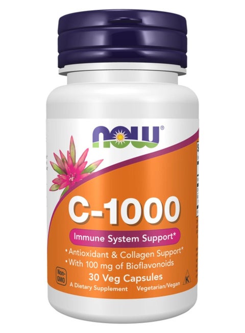 30 Capsules Vitamin C-1000