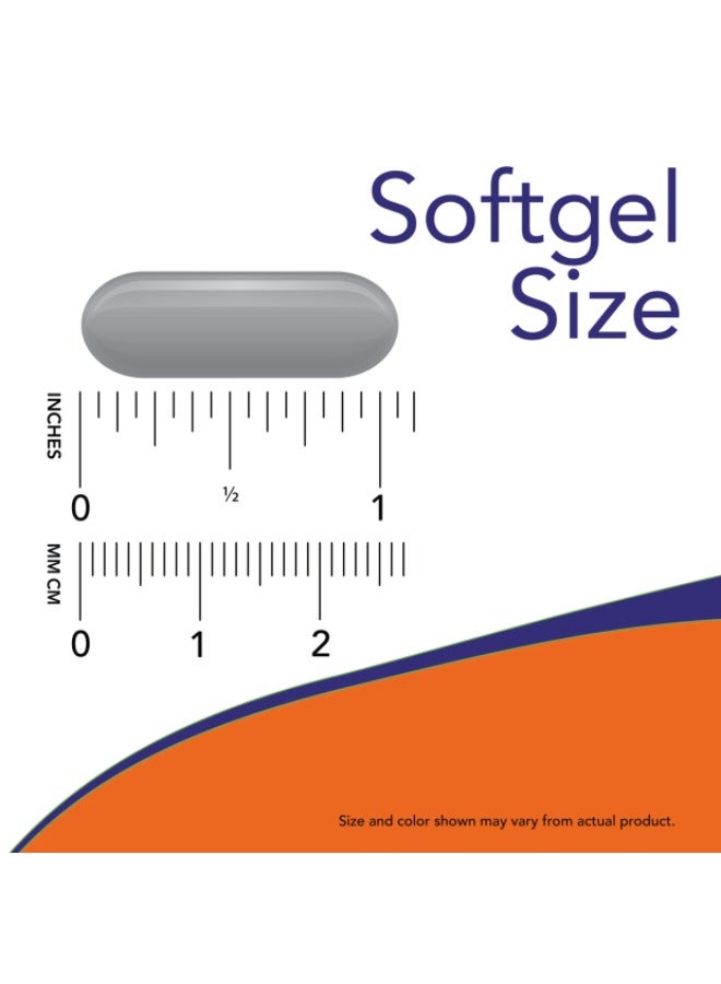 ناو فودز Omega3 1000Mg Fish Oil Molecularly Distilled 30 Softgels - Image 4