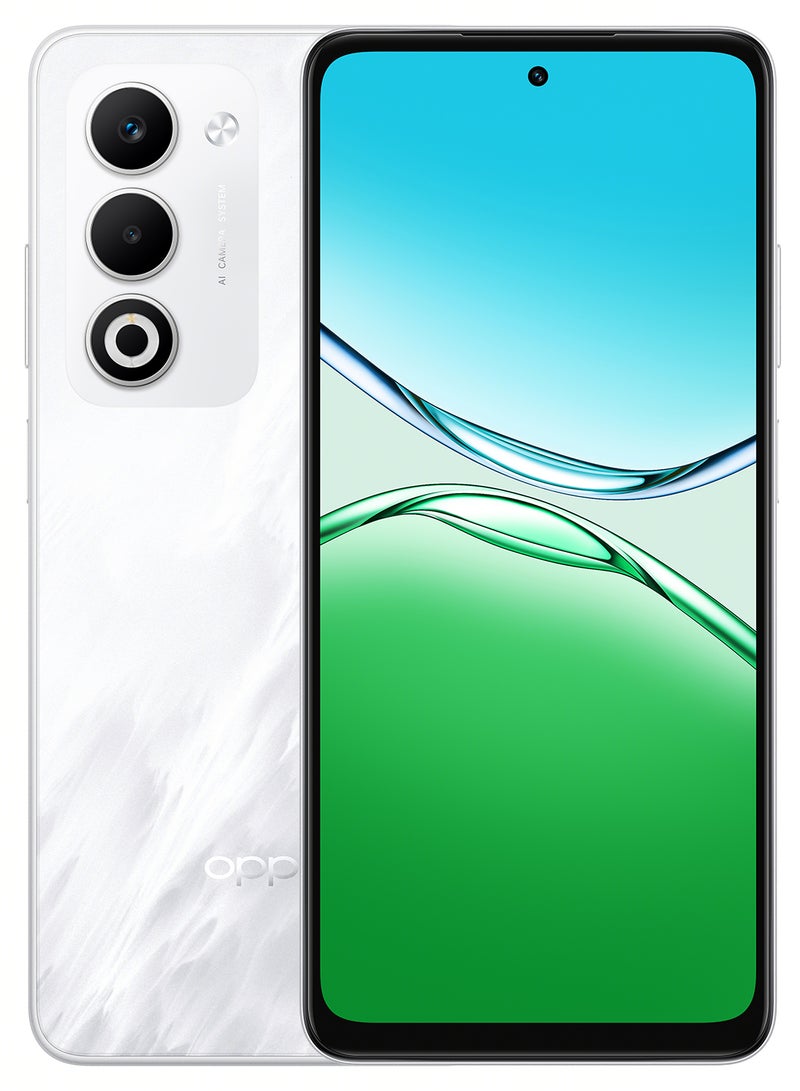 OPPO A5 5G Dual SIM Mist White 6GB RAM 128GB With Gift O-Choice Earphones - Middle East Version - Image 1