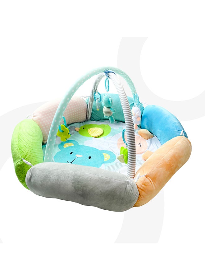 Moon Flower cushion Playmat - Bear and Sheep 84 x 13 x 60cm - Image 5