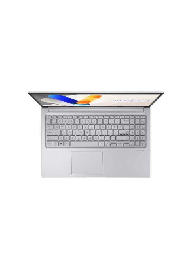 ASUS VivoBook Laptop With 15.6-Inch FHD Display, Core i5-1334U Processor/8GB RAM/512GB SSD/Intel UHD Graphics/Windows 11 (Upgraded Version) English Cool Silver  - Image 2