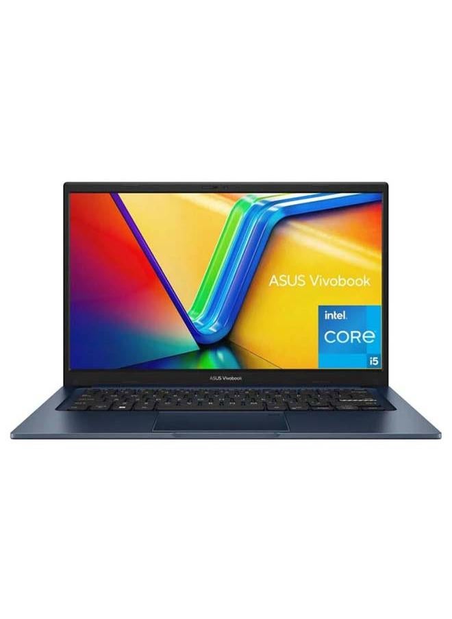 أسوس (نسخة مطورة) لابتوب فيفو بوك بشاشة FHD مقاس 14 بوصة، مع معالج كور i5-1334U/ذاكرة RAM سعة 8 جيجابايت/قرص SSD سعة 512 جيجابايت/رسومات إنتل UHD/نظام ويندوز 11 مع لوحة أرقام رقمية باللون الأزرق الهادئ - Image 1