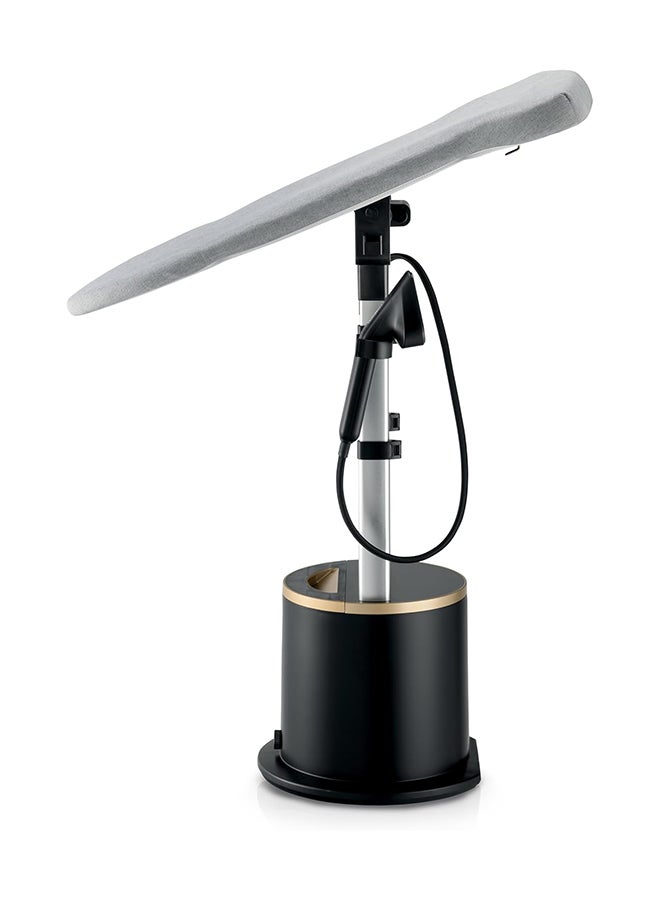 KENWOOD Garment Steamer 2200W, 2L Tank, 95g/min Steam, Long 3-Position Ironing Board, Digital Hand & Base Control, Automatic Shut-Off, GSP80, Black with Gold 2 L 2200 W OWGSP80.400BK black  - Image 3